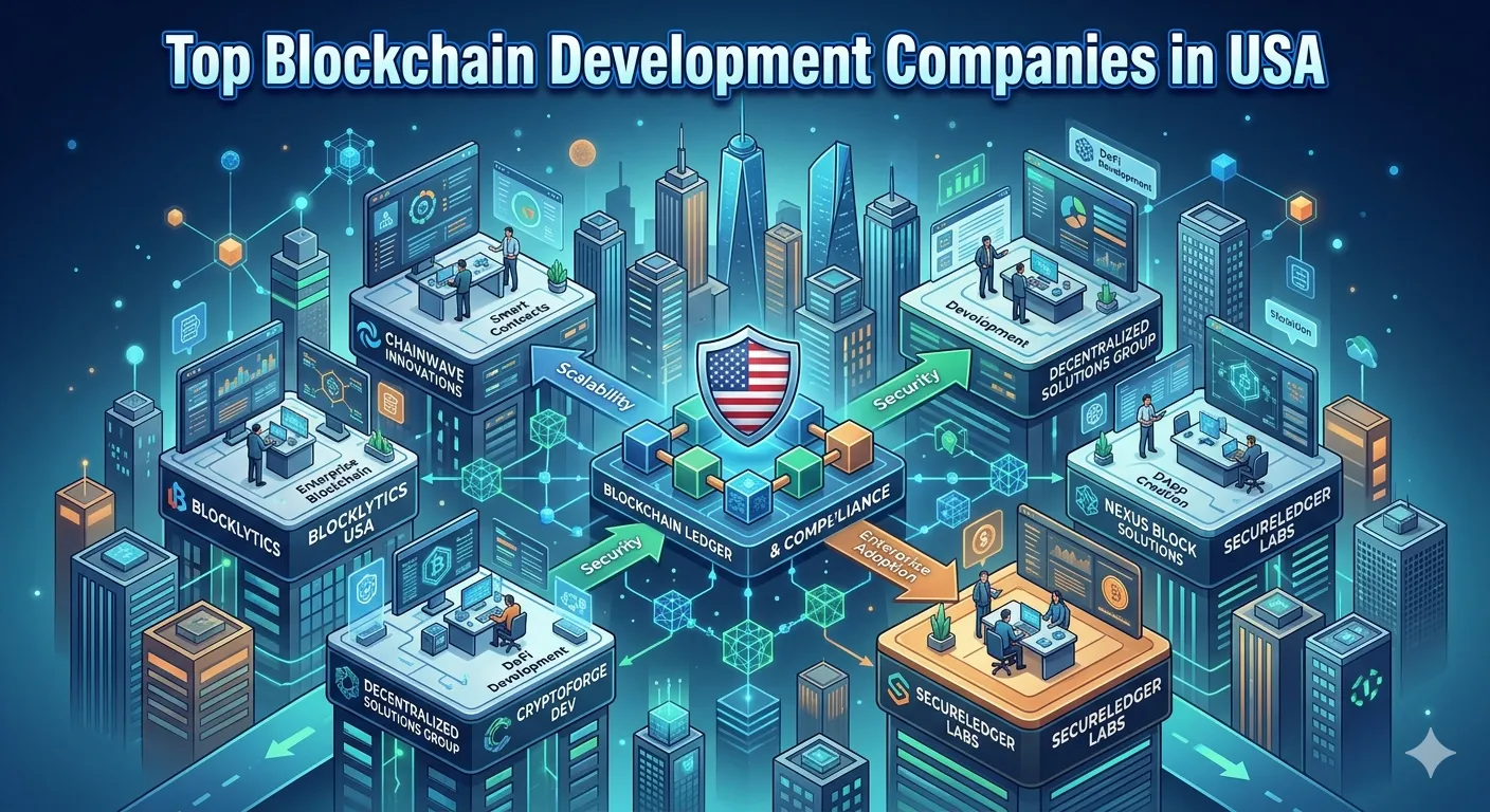 Top Blockchain Development Companies in the USA