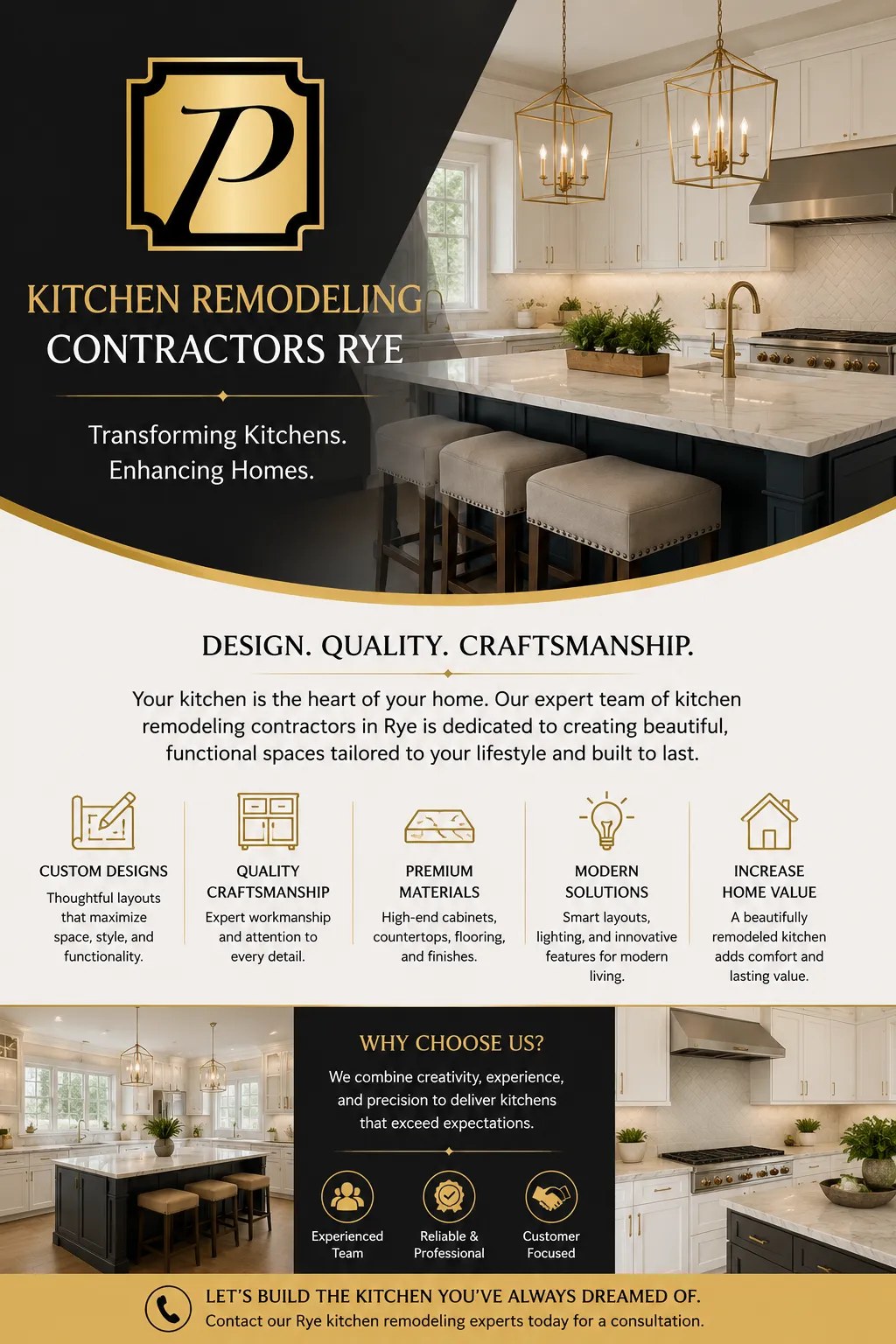 Kitchen Remodeling Contractors Rye: Transforming Kitchens with Style and Functionality