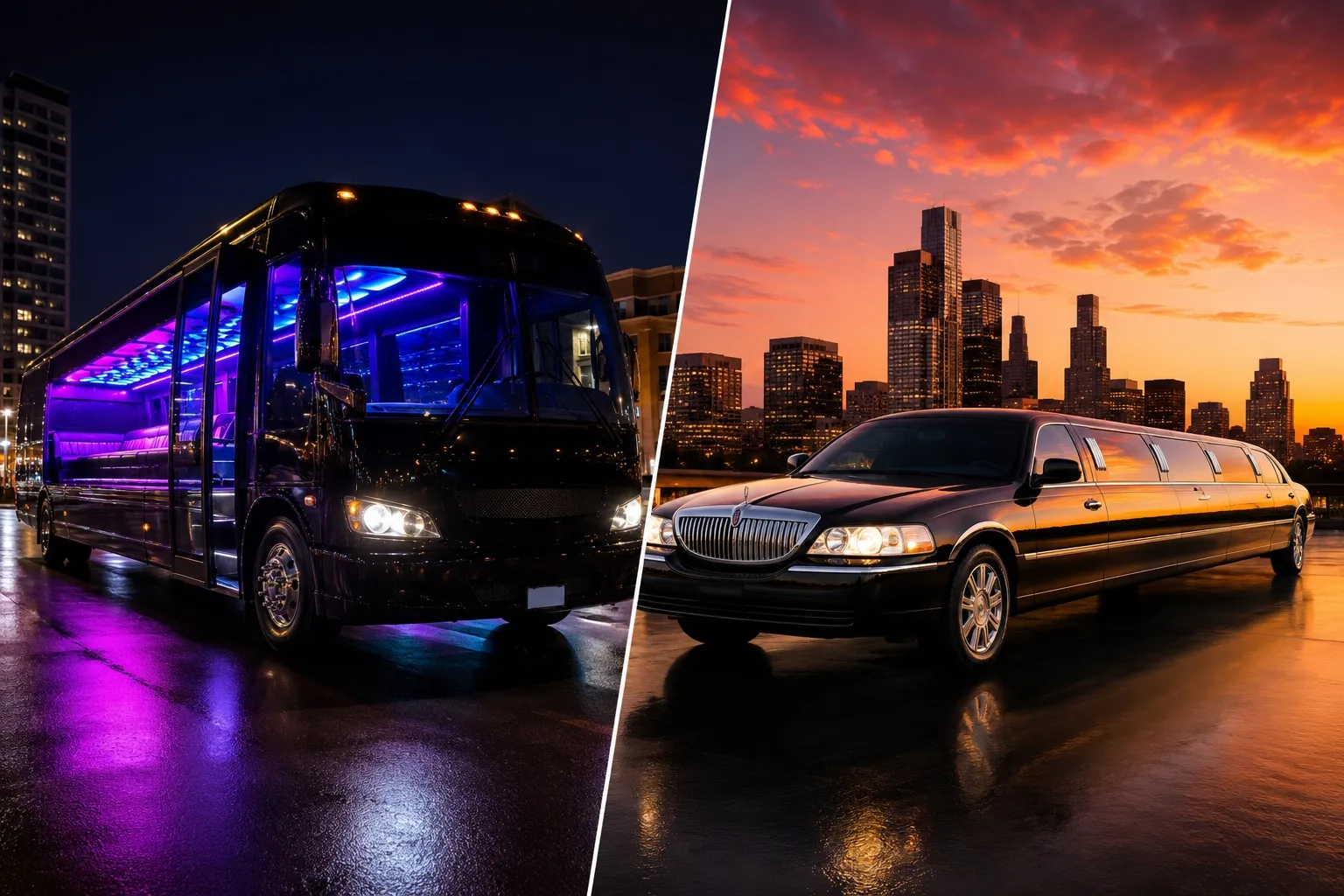 Party Bus vs. Limousine: Which Is Right for Your Group?
