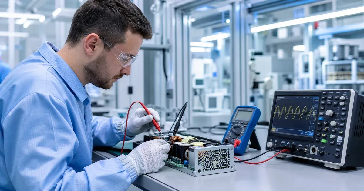 How an AC DC Power Supply Manufacturer Ensures Product Quality
