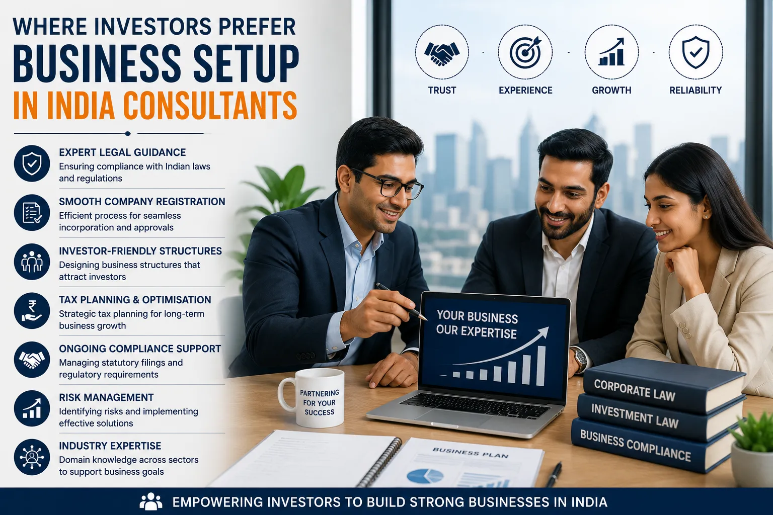 Where Investors Prefer Business Setup in India Consultants