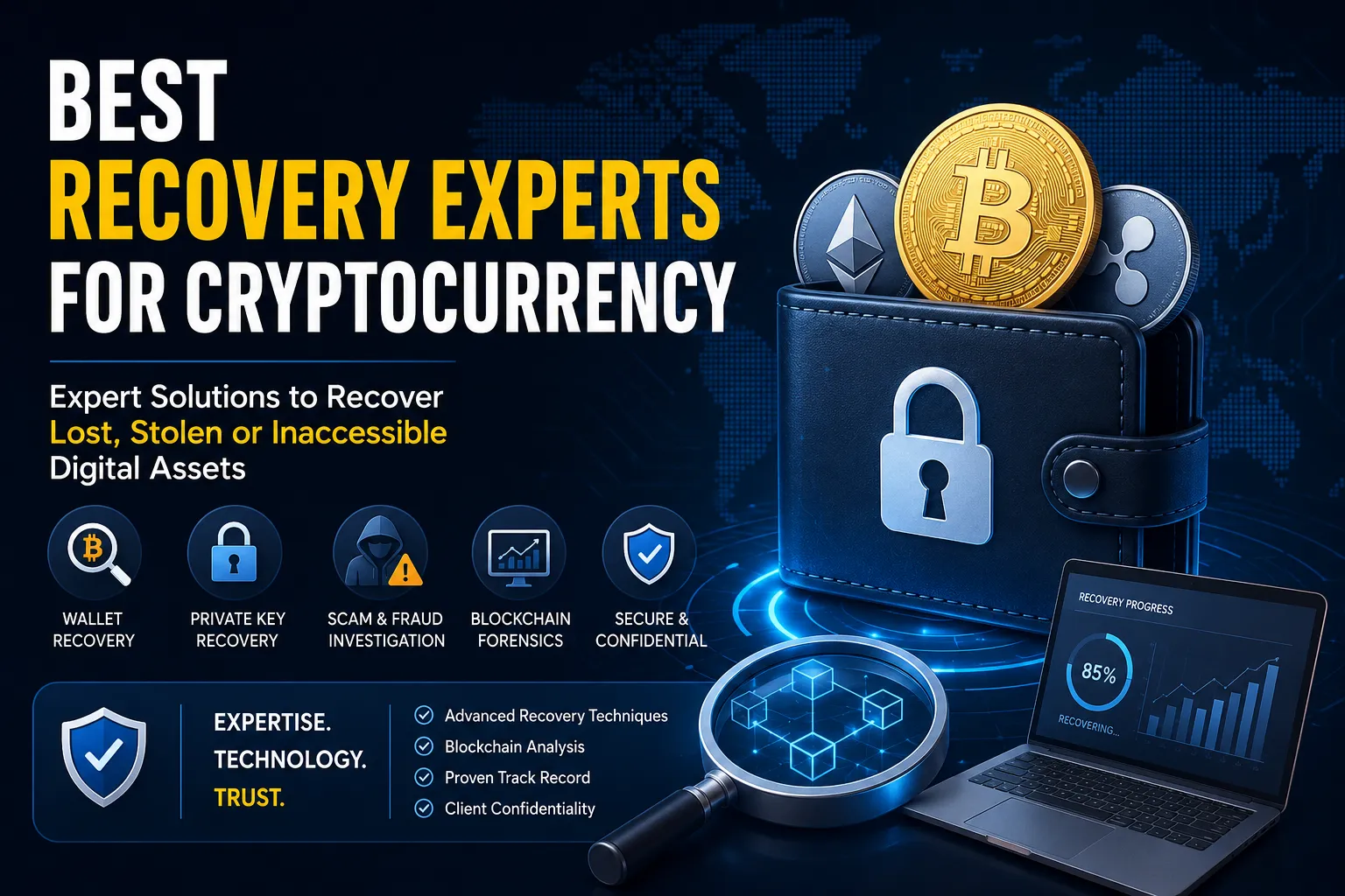 Best Recovery Experts for Cryptocurrency: How to Recover Lost Digital Assets Safely