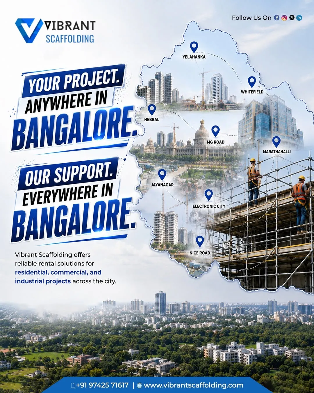 The Role of Scaffolding in Transforming Bangalore’s Construction Industry