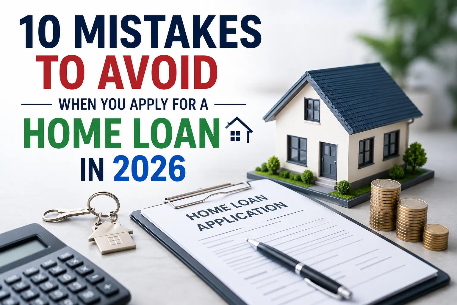 10 Mistakes to Avoid When You Apply for a Home Loan in 2026