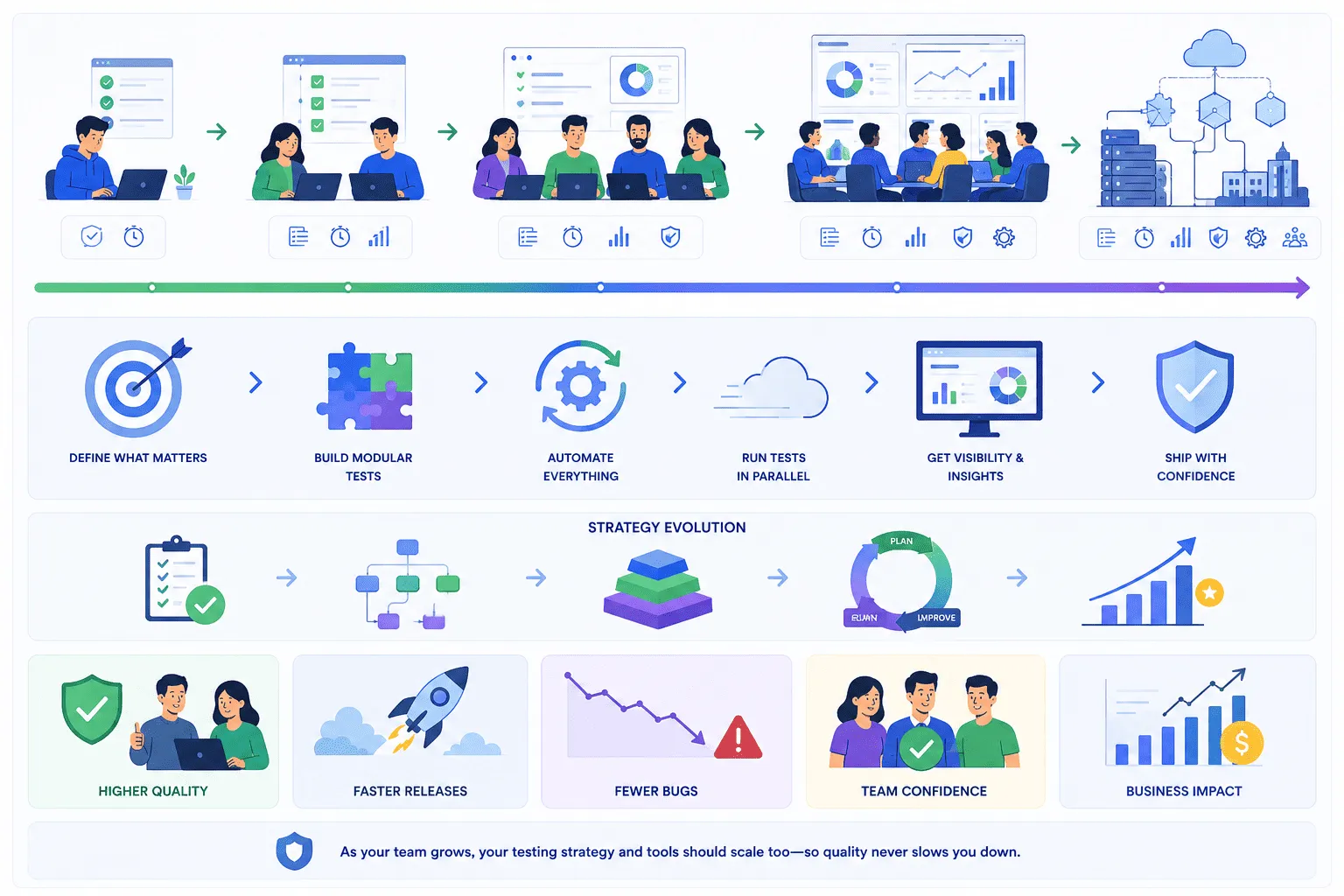 Regression Testing Tools as Your Team Grows: Scaling Testing Strategy