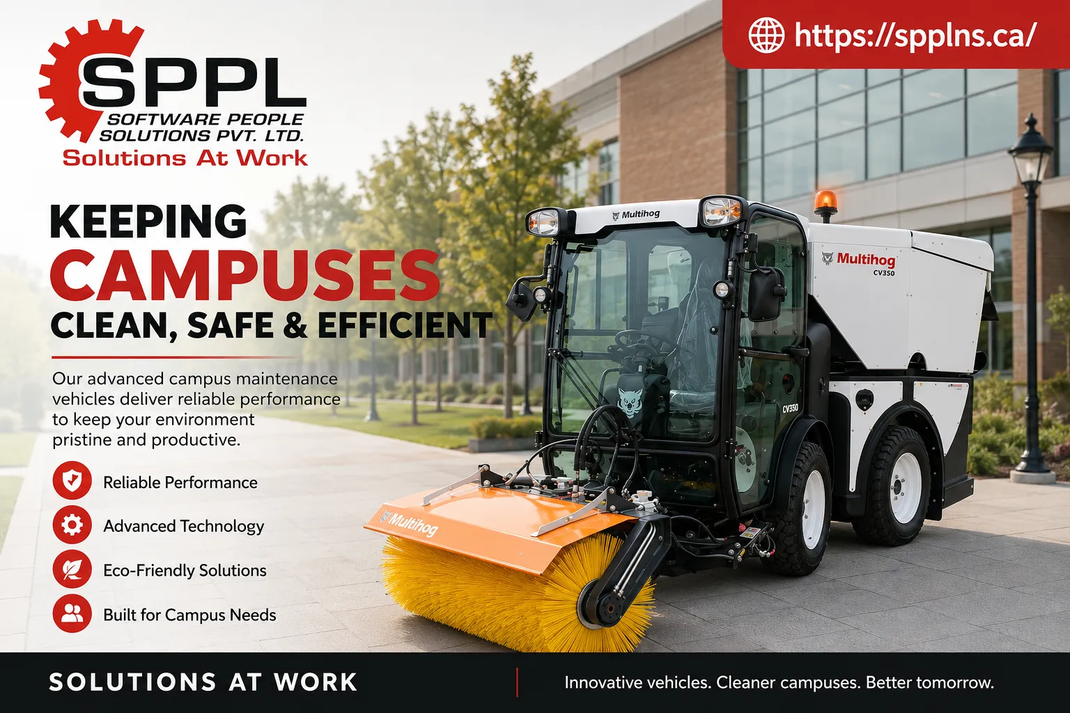 Campus Maintenance Vehicles: Driving Safer and Greener Campus Management