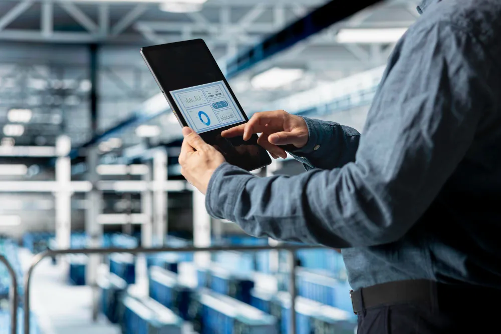 What industries use AI-powered predictive maintenance?