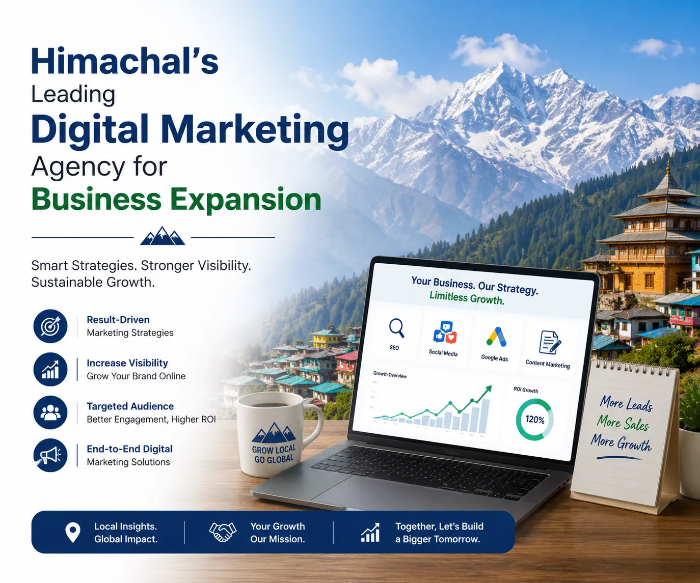 Himachal’s Leading Digital Marketing Agency for Business Expansion