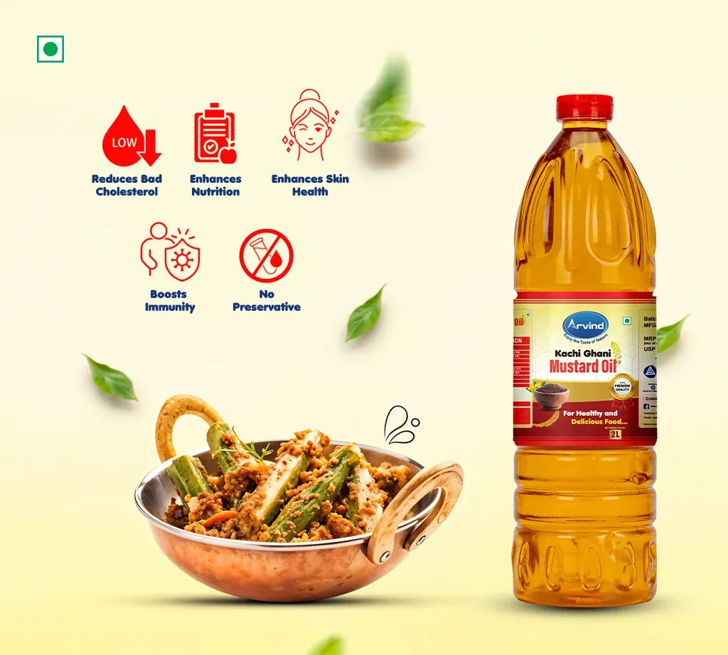 Premium Mustard Oil – Natural, Pure & Healthy Choice