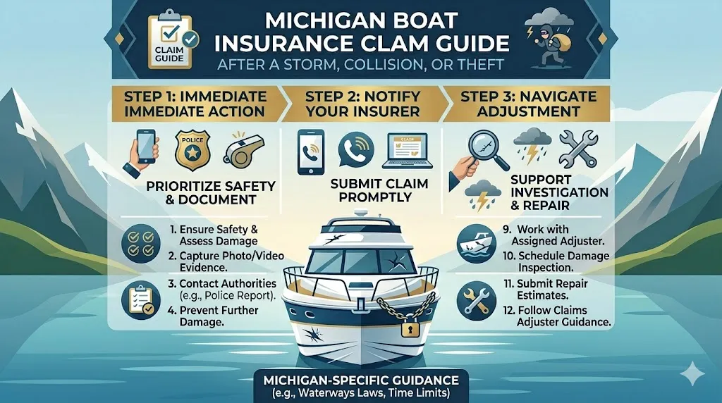 How to File a Boat Insurance Claim After Storm, Collision, or Theft