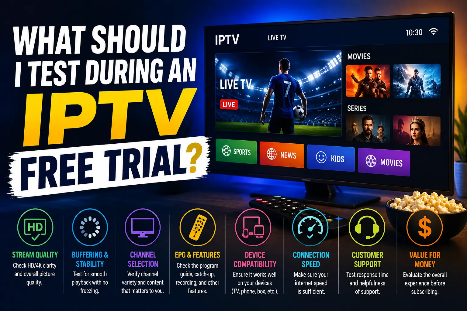 Which IPTV Provider Offers a Free Trial in the USA?