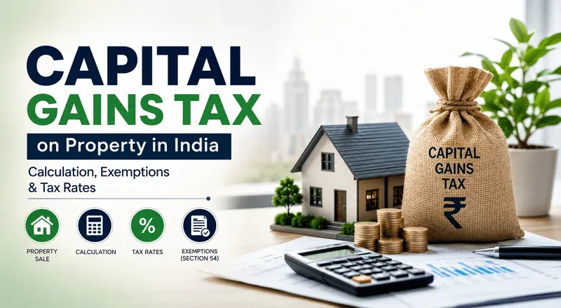 What is Capital Gains Tax In India: Types, Tax Rates, Calculation, Exemptions & Tax Saving