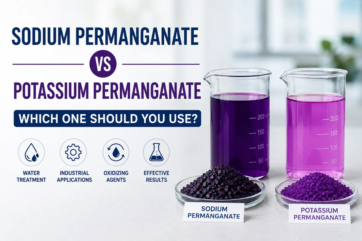 Sodium Permanganate vs Potassium Permanganate: Which One Should You Use?