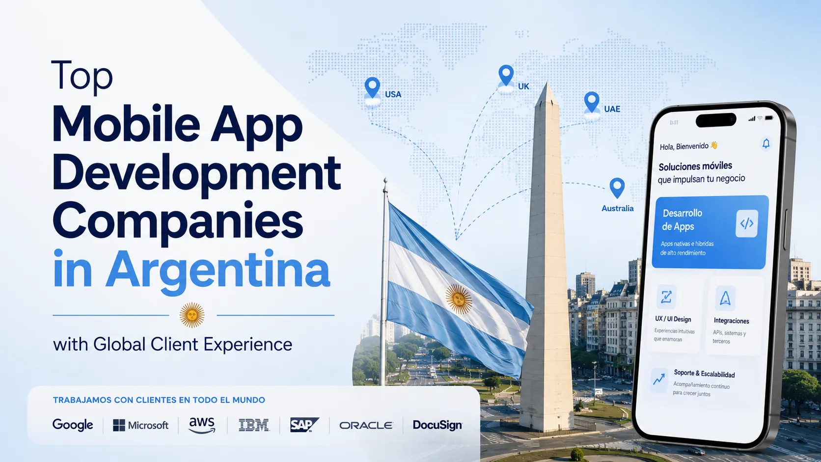 Top Mobile App Development Companies in Argentina with Global Client Experience