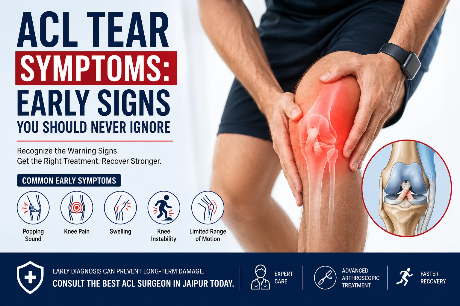 ACL Tear Symptoms: Early Signs You Should Never Ignore