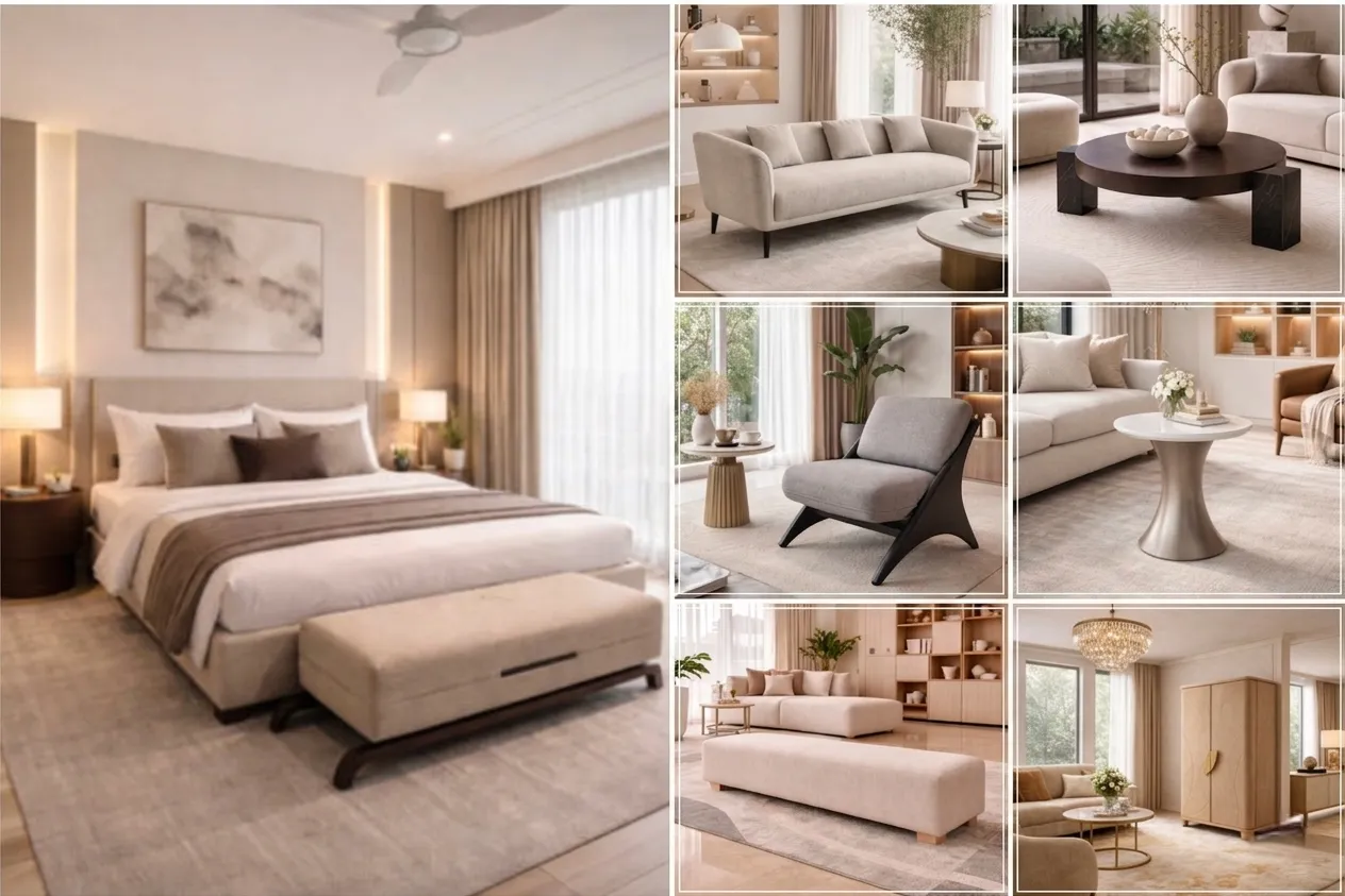 How to Style a Living Room with Wooden Furniture Without It Looking Dated