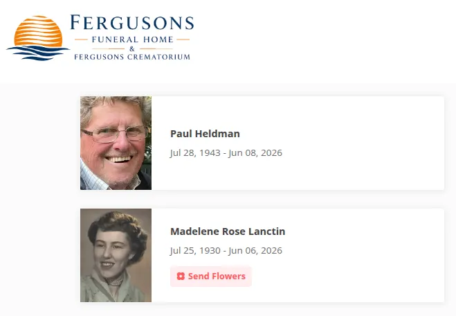 Obituaries Moncton to pay tribute to your dear ones
