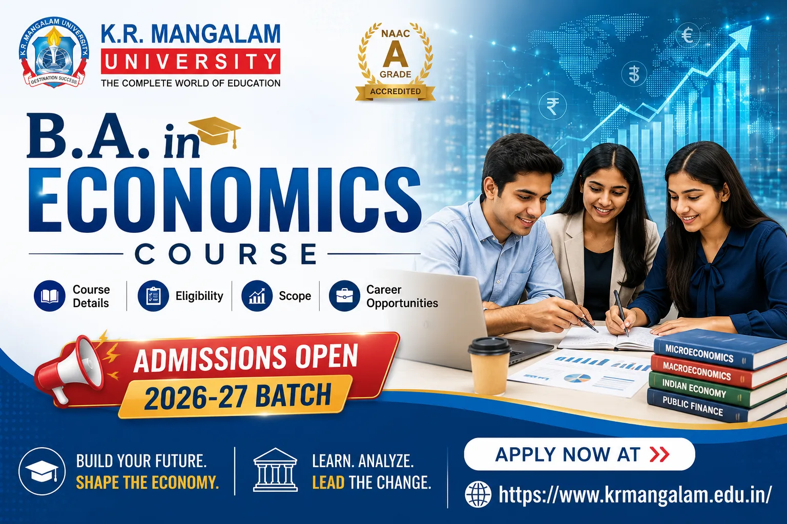 B.A. in Economics course