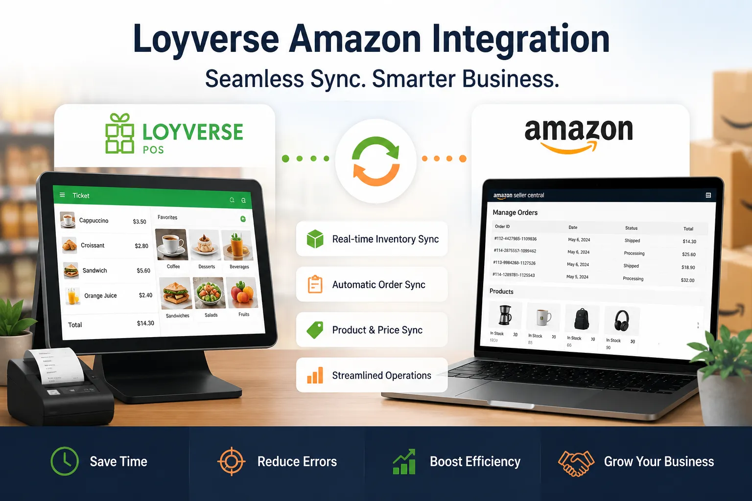 Can Loyverse Easily Sync with Amazon Using SKUPlugs?