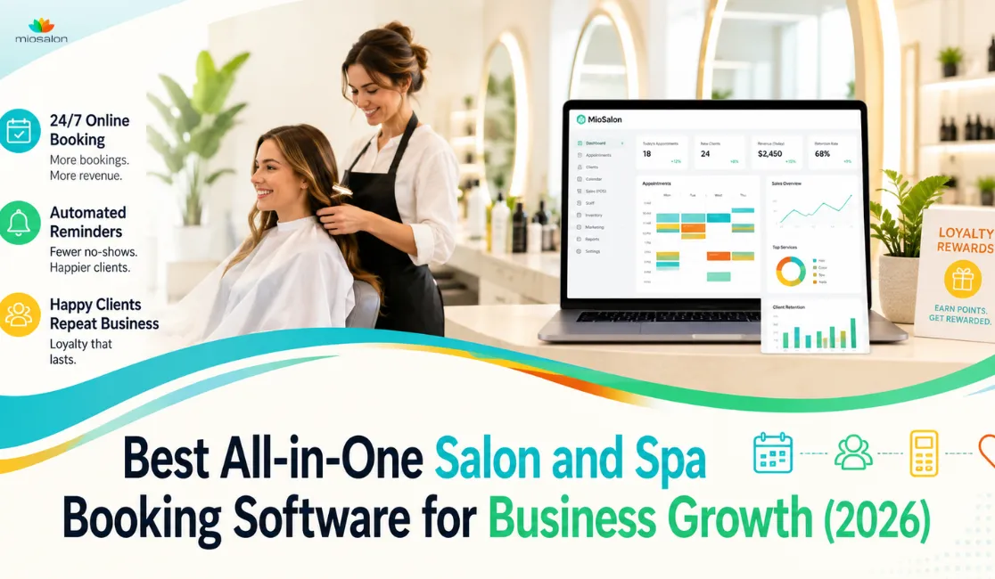 Best All-in-One Salon and Spa Booking Software for Business Growth (2026)