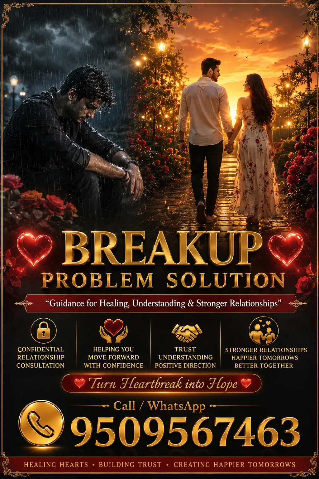 Breakup problem solution