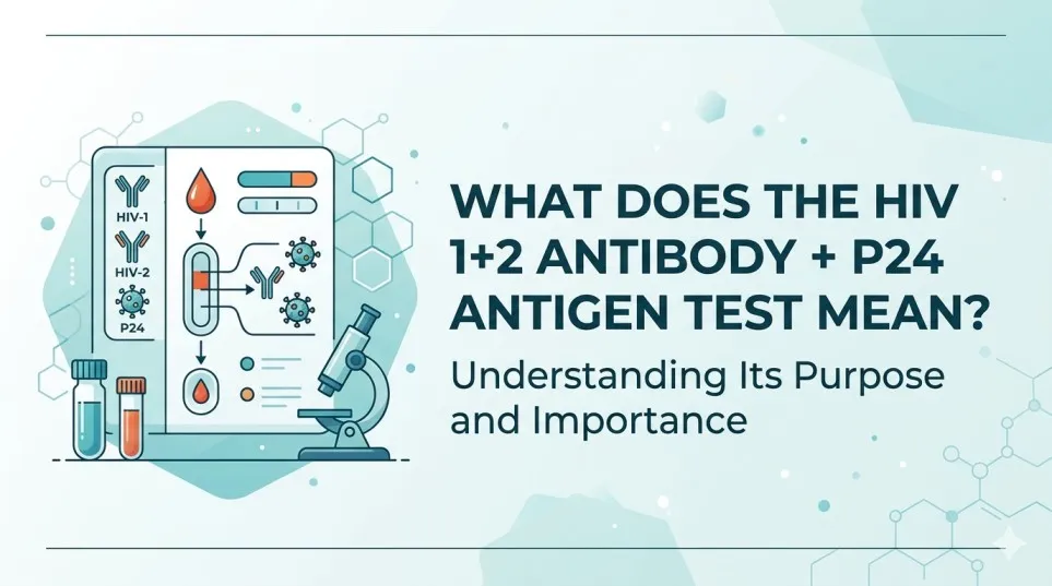 What Does the HIV 1+2 Antibody + P24 Antigen Test Mean? Understanding Its Purpose and Importance