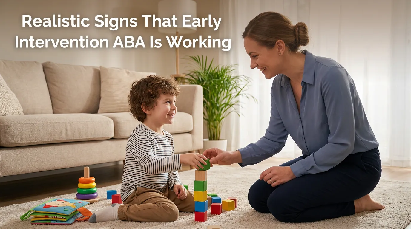Realistic Signs That Early Intervention ABA Is Working