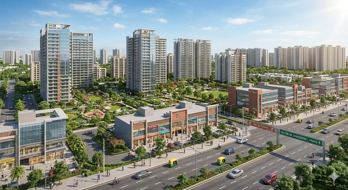 Sector 36 Gurgaon: A Well-Connected Location with Growing Urban Infrastructure