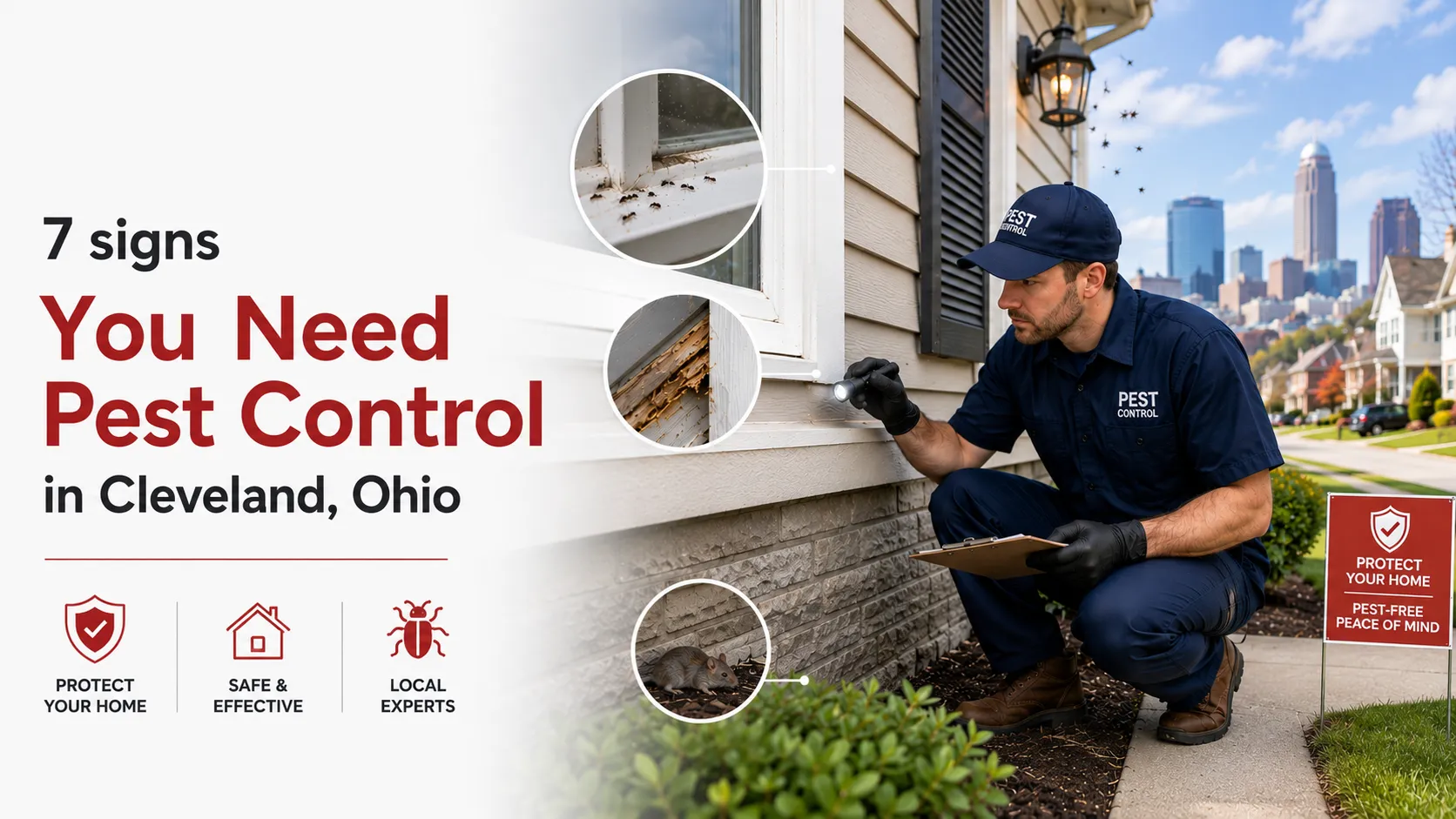 7 Warning Signs You Need a Pest Control Service in Cleveland, Ohio