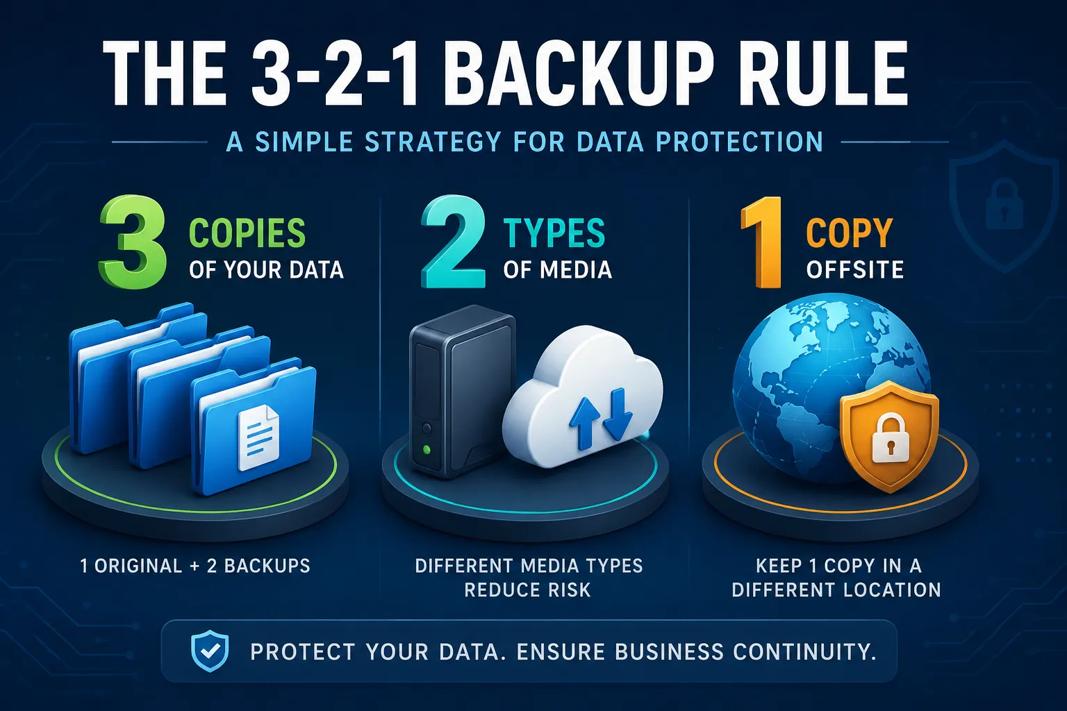 Understanding the 3-2-1 Backup Rule- A Simple Strategy for Data Protection