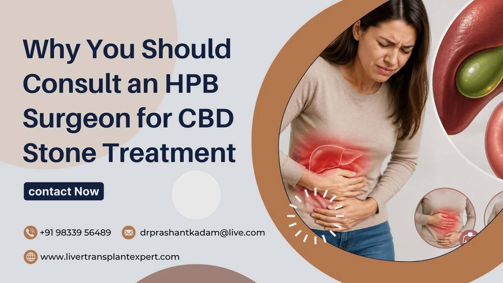 Why You Should Consult an HPB Surgeon for CBD Stone Treatment