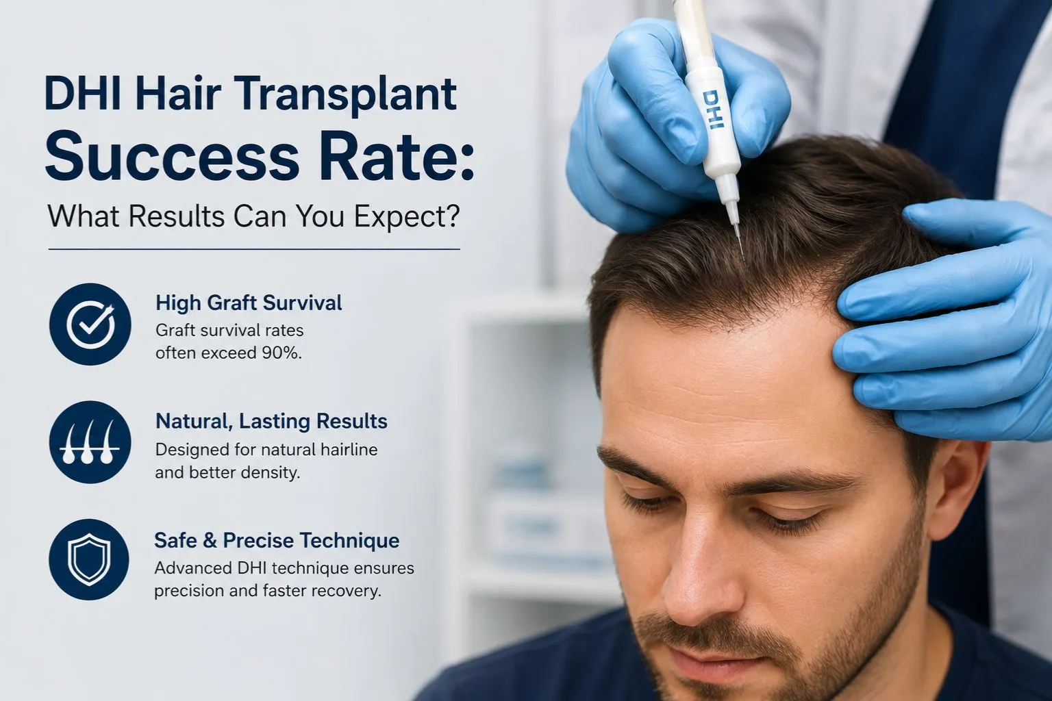 DHI Hair Transplant Success Rate: What Results Can You Expect?