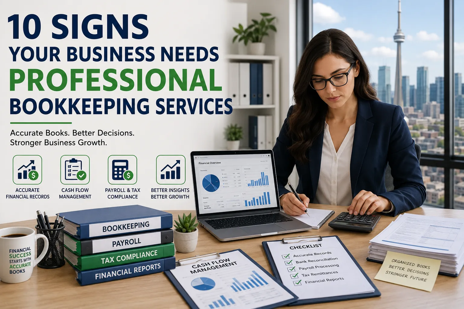 10 Signs Your Business Needs Professional Bookkeeping Services