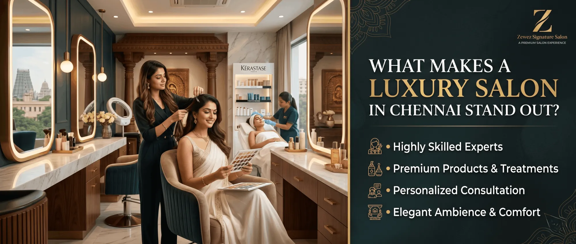 What Makes a Luxury Salon in Chennai Stand Out?