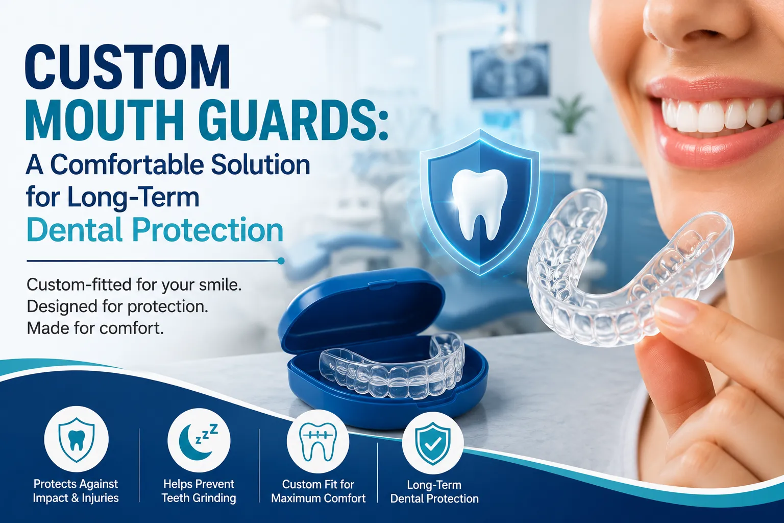 Custom Mouth Guards: A Comfortable Solution for Long-Term Dental Protection