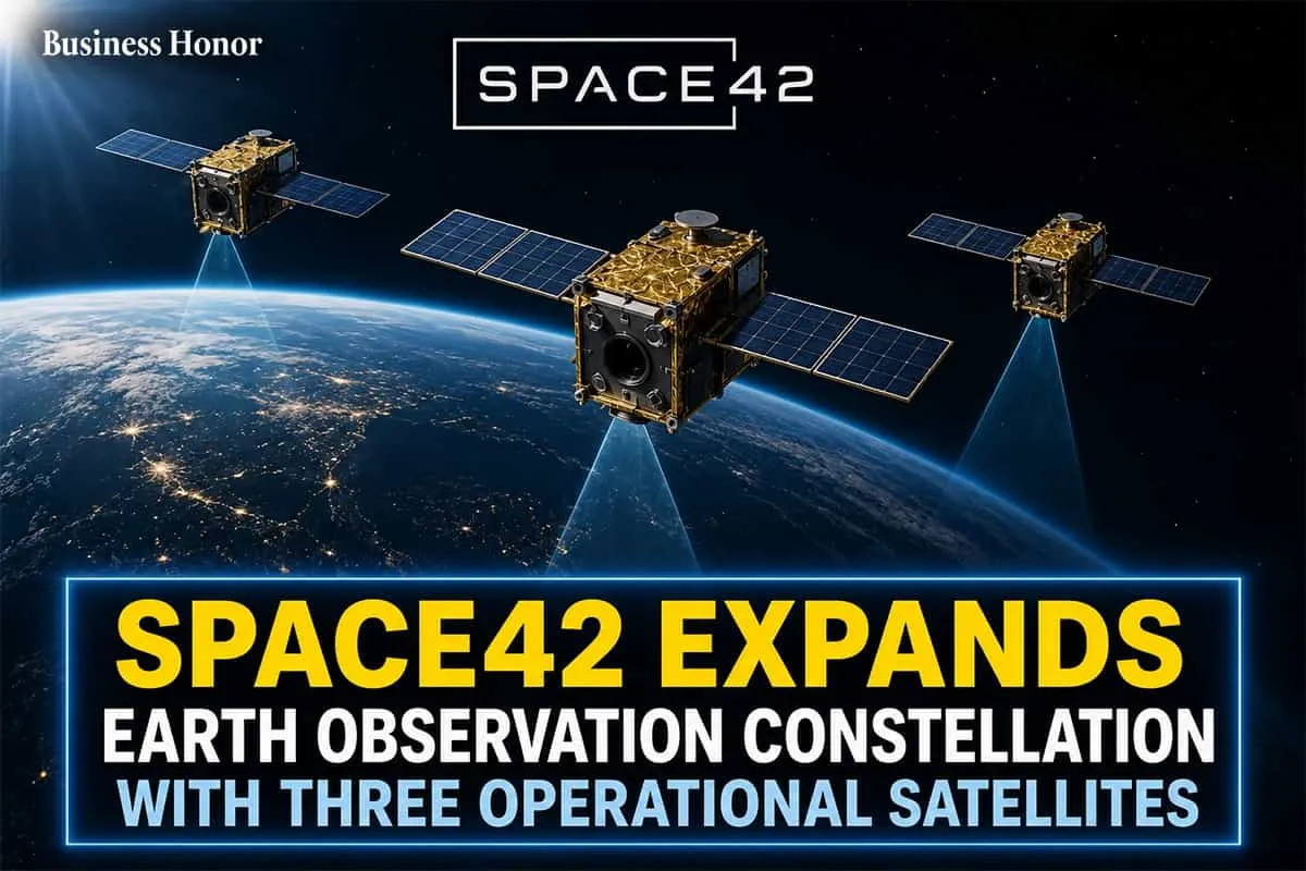 Space42 Strengthens Earth Observation Network with Three Active Satellites