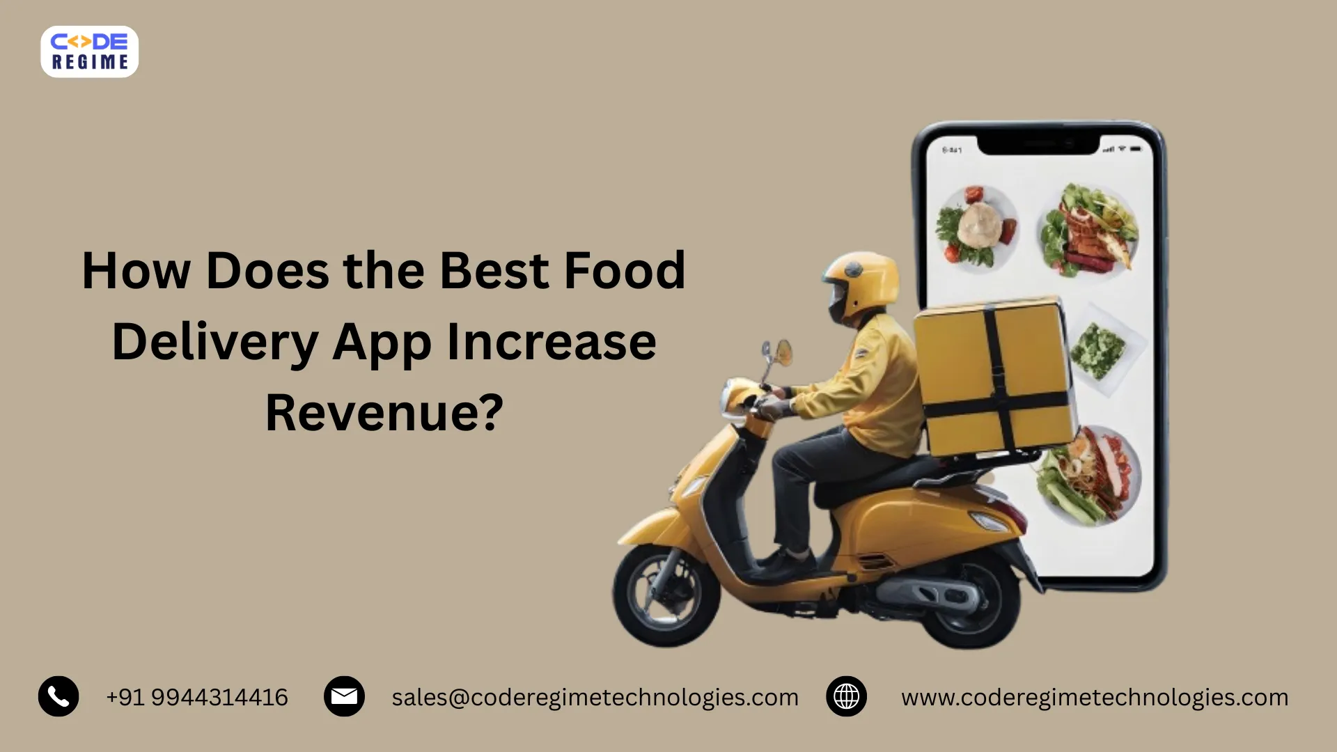 How Does the Best Food Delivery App Increase Revenue?