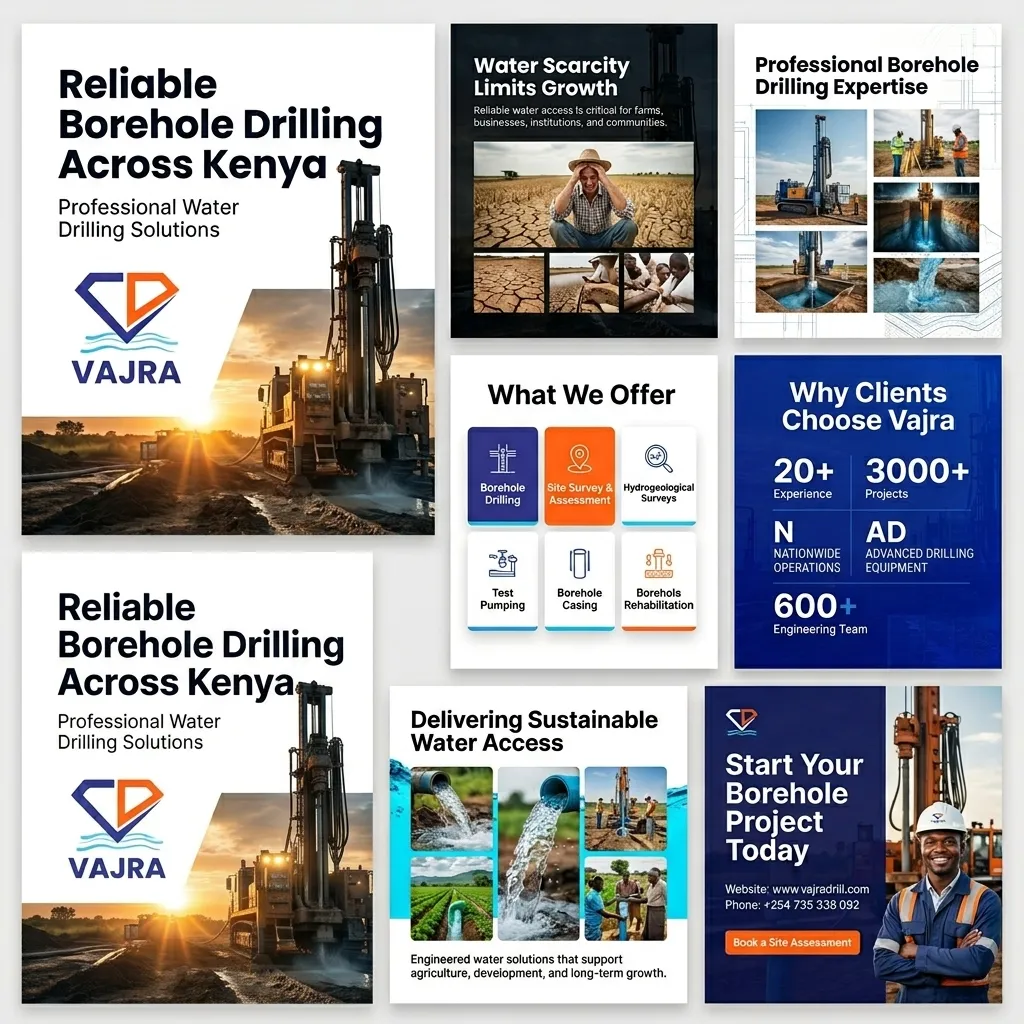 Vajra Drill: Trusted Borehole Drilling Experts in Kenya