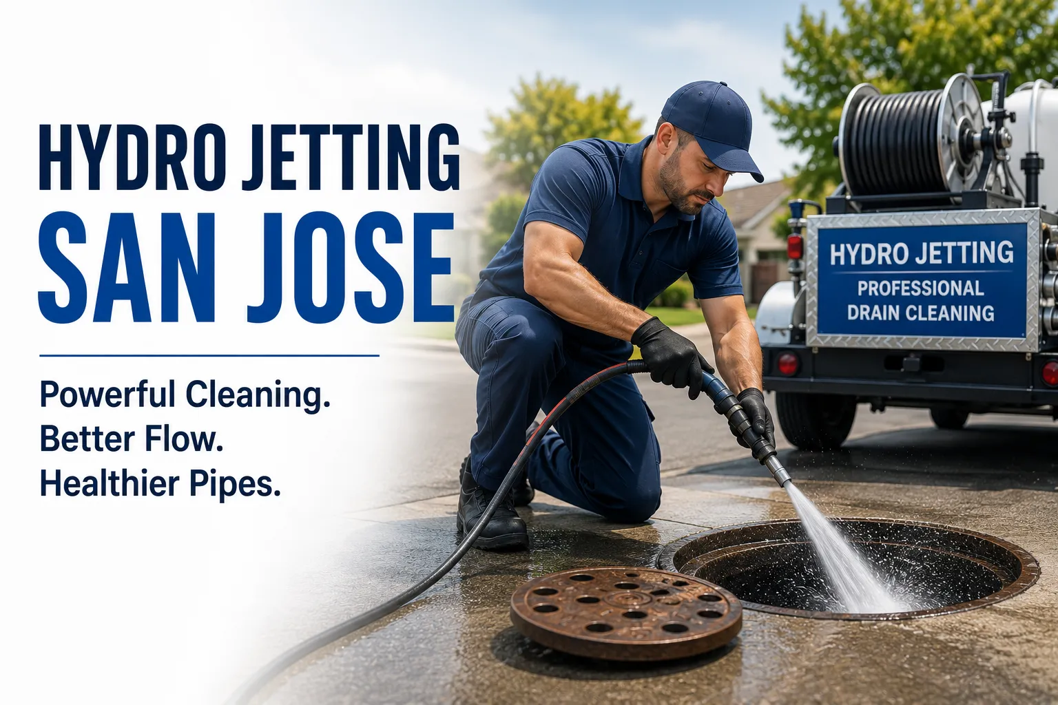 Why More Homeowners Are Choosing Hydro Jetting San Jose Services for Stubborn Drain Problems