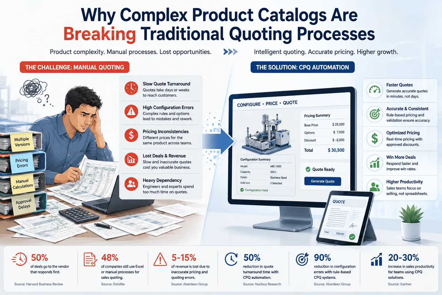 Why Complex Product Catalogs Are Breaking Traditional Quoting Processes