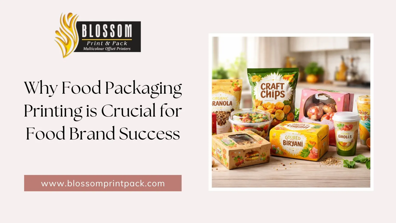 Why Food Packaging Printing is Crucial for Food Brand Success