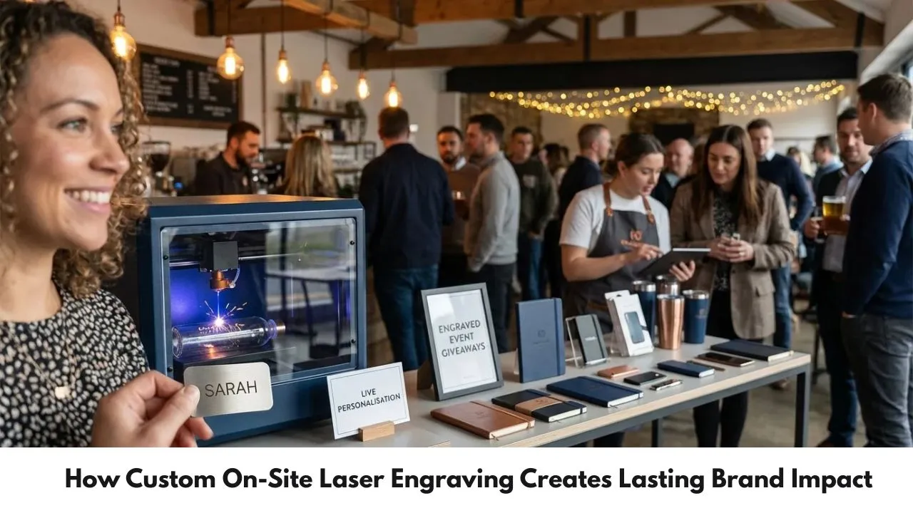 How Custom On-Site Laser Engraving Creates Lasting Brand Impact