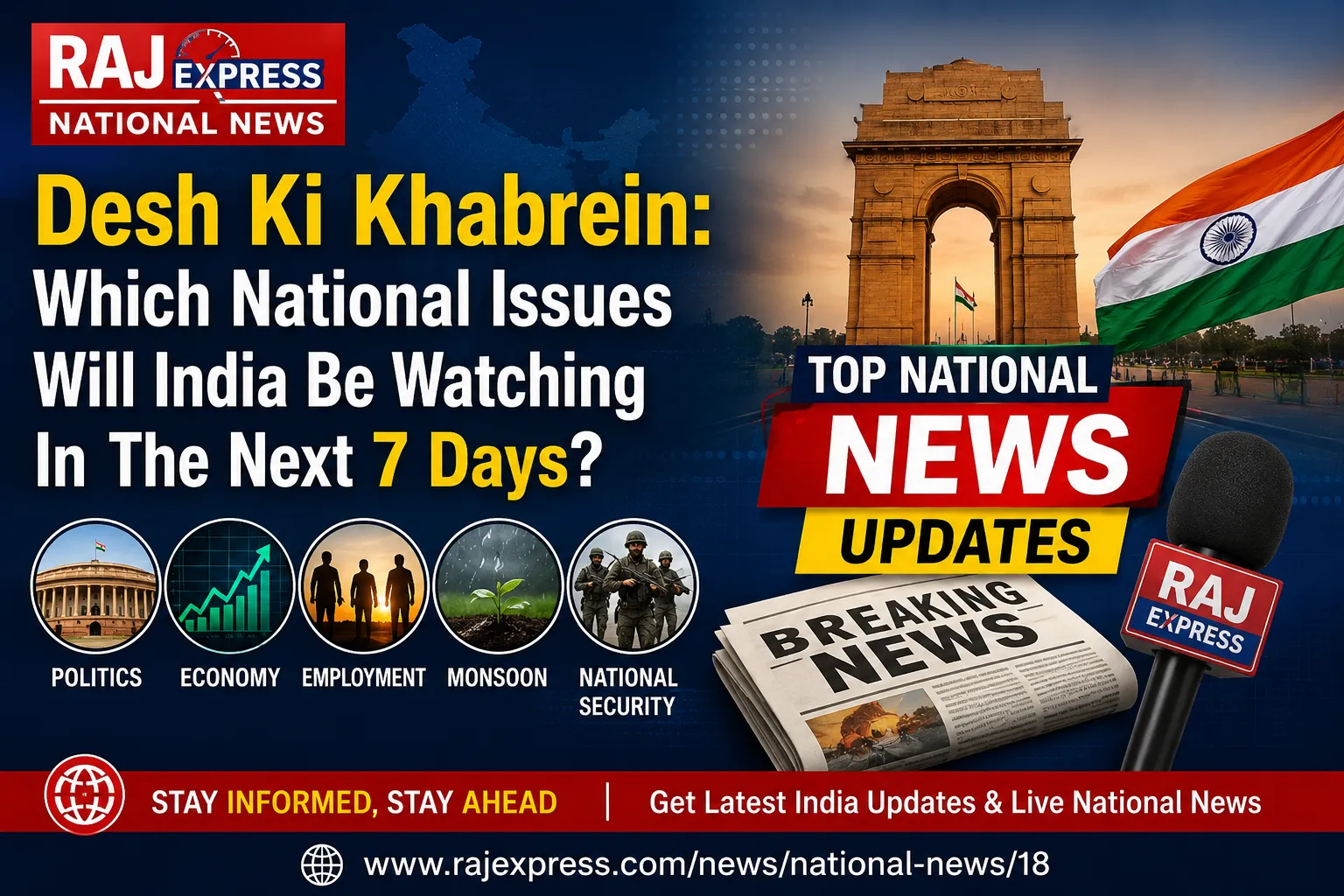 Desh Ki Khabrein: Which National Issues Will India Be Watching In The Next 7 Days?
