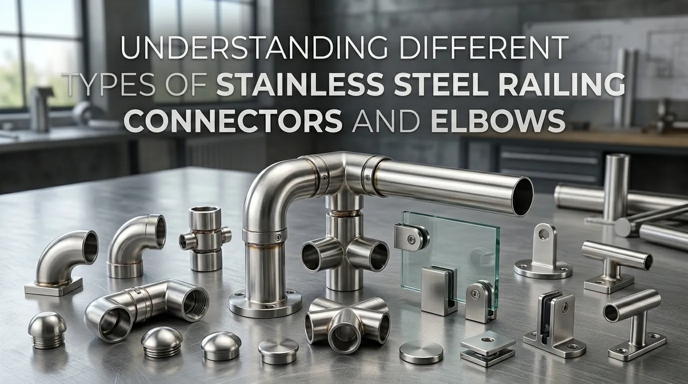Understanding Different Types of Stainless Steel Railing Connectors and Elbows