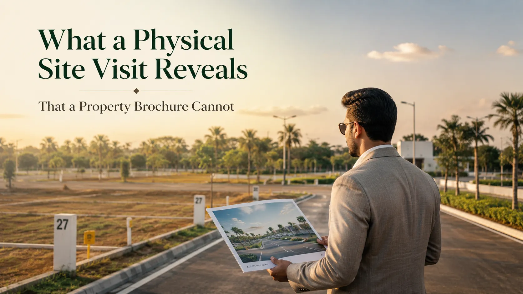 What a Physical Site Visit Reveals That a Property Brochure Cannot