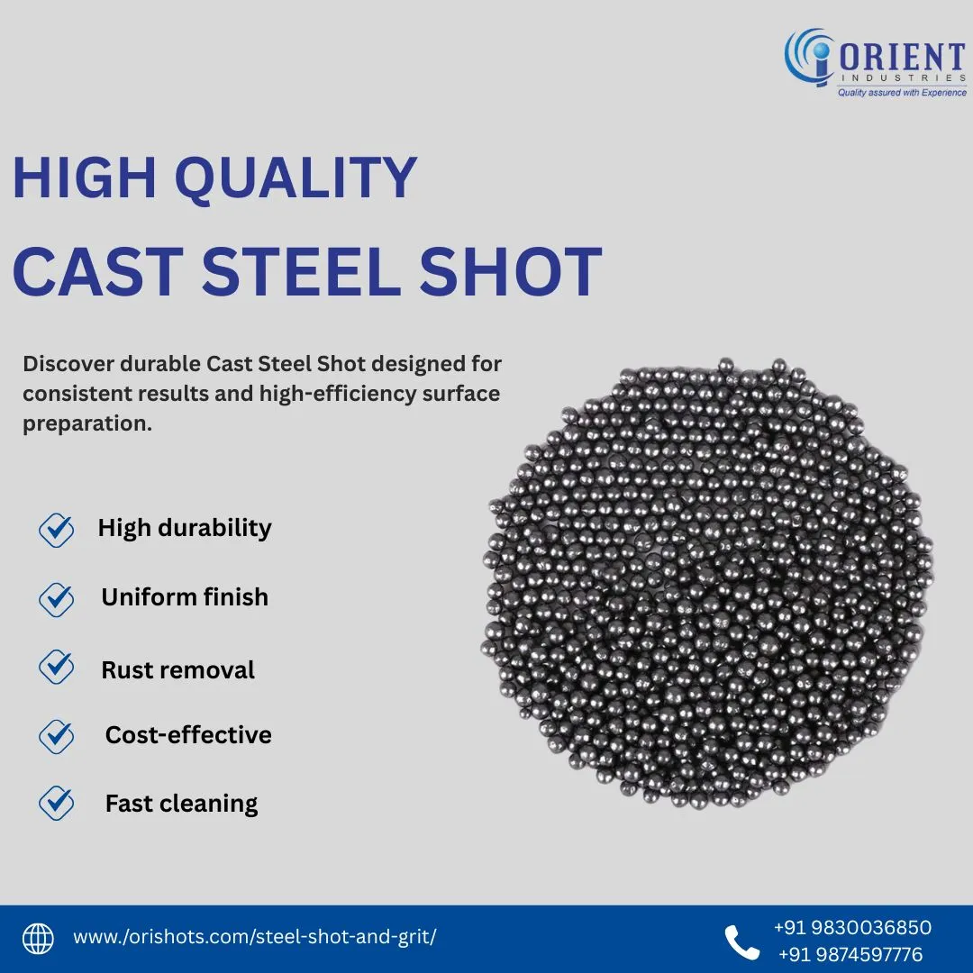 Why Manufacturers Prefer Steel Shot Blasting Over Traditional Cleaning Methods