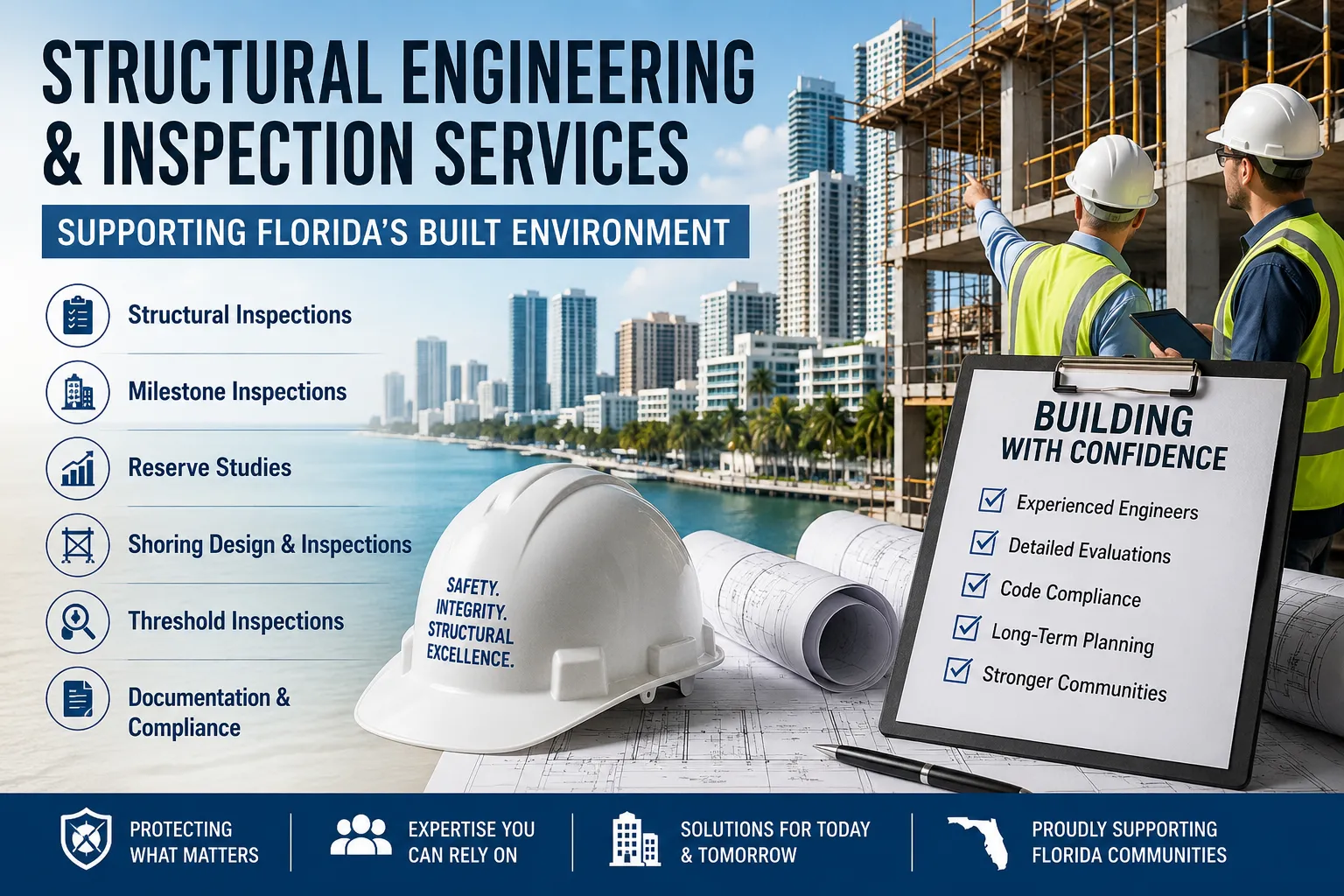 Structural Engineering And Inspection Services Supporting Florida’s Built Environment.