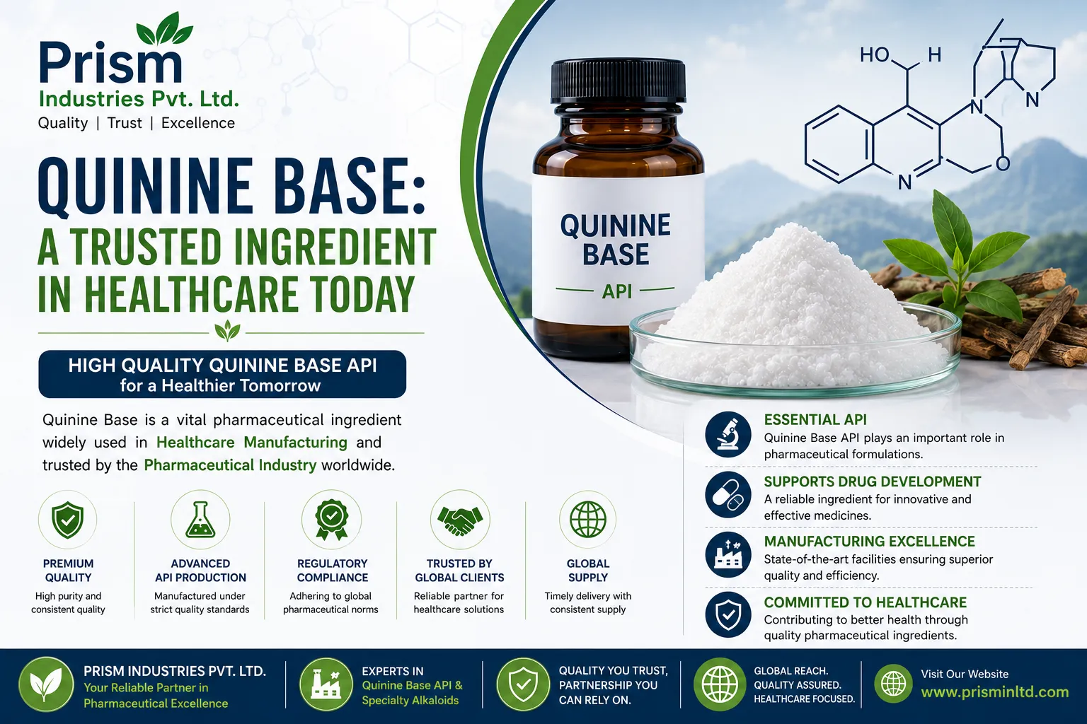 Quinine Base: A Trusted Ingredient in Healthcare Today