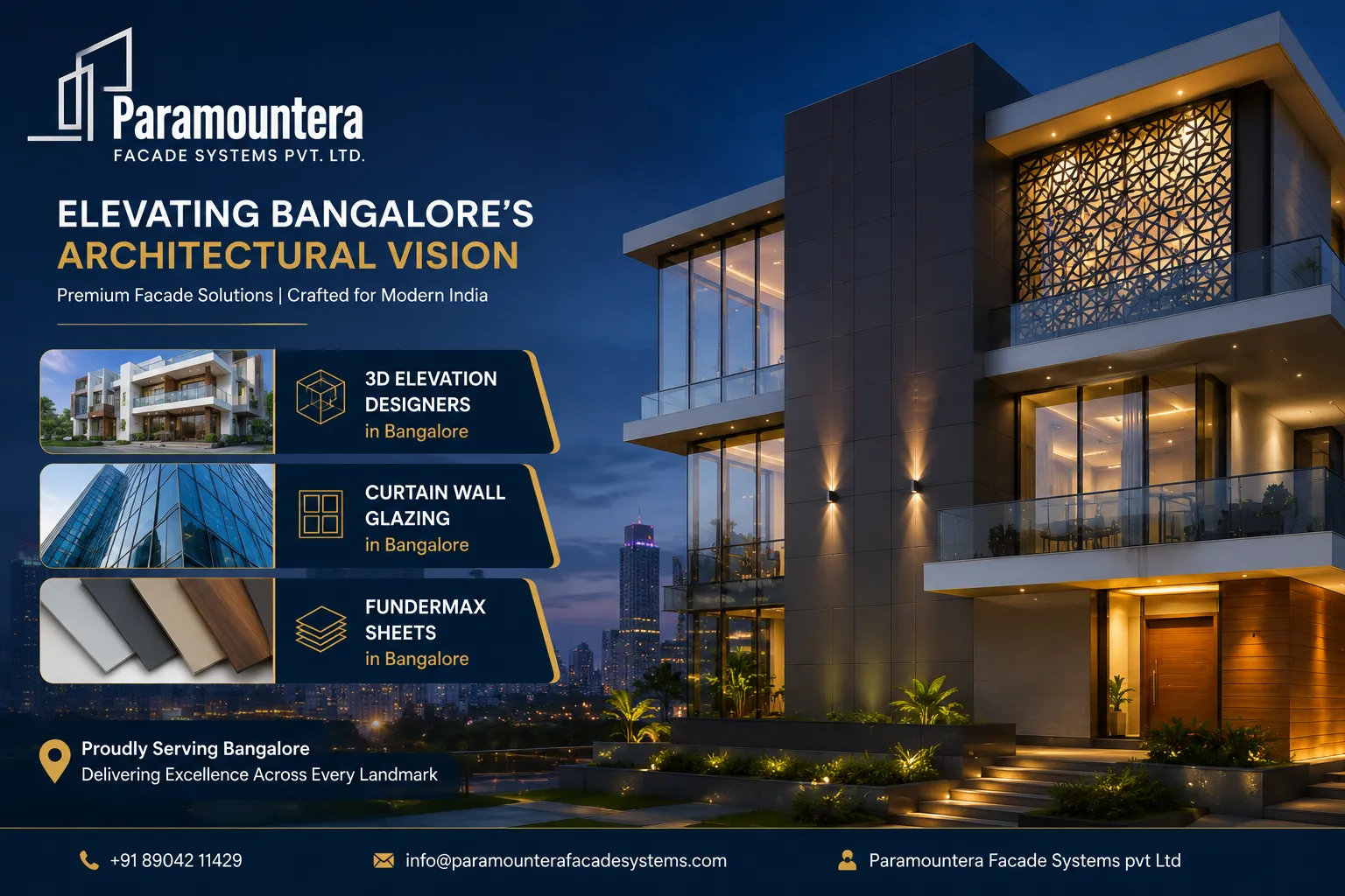 3D Elevation Designers in Bangalore,