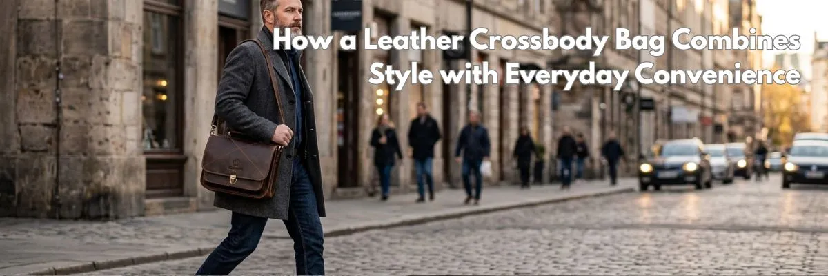 How a Leather Crossbody Bag Combines Style with Everyday Convenience